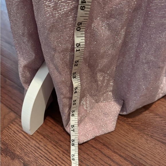 LuLu’s shimmering pink maxi dress size medium - Picture 10 of 16